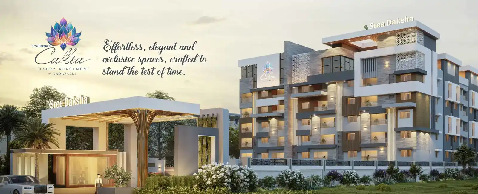 Callia apartment project banner