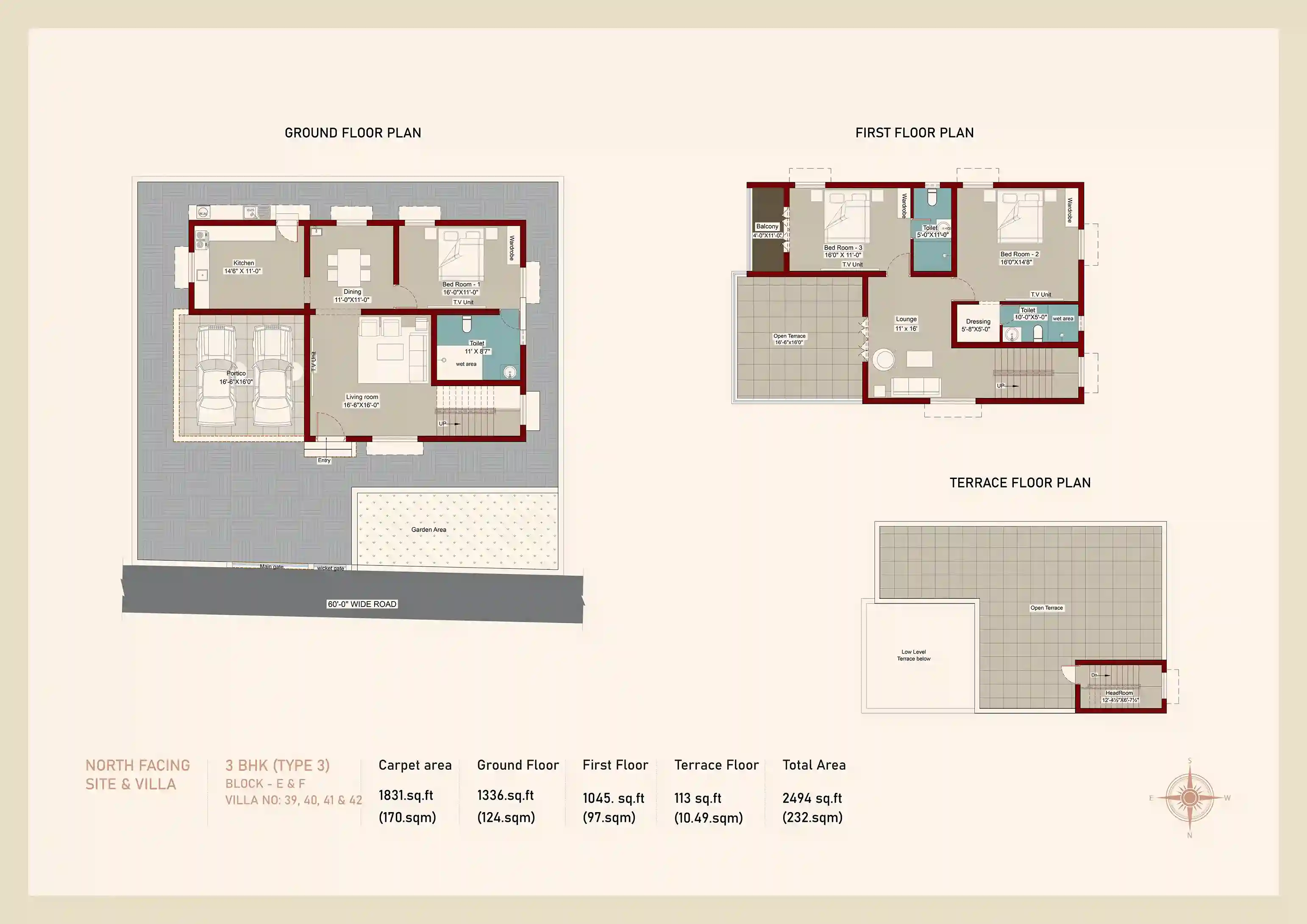 Elsria project villa exterior view