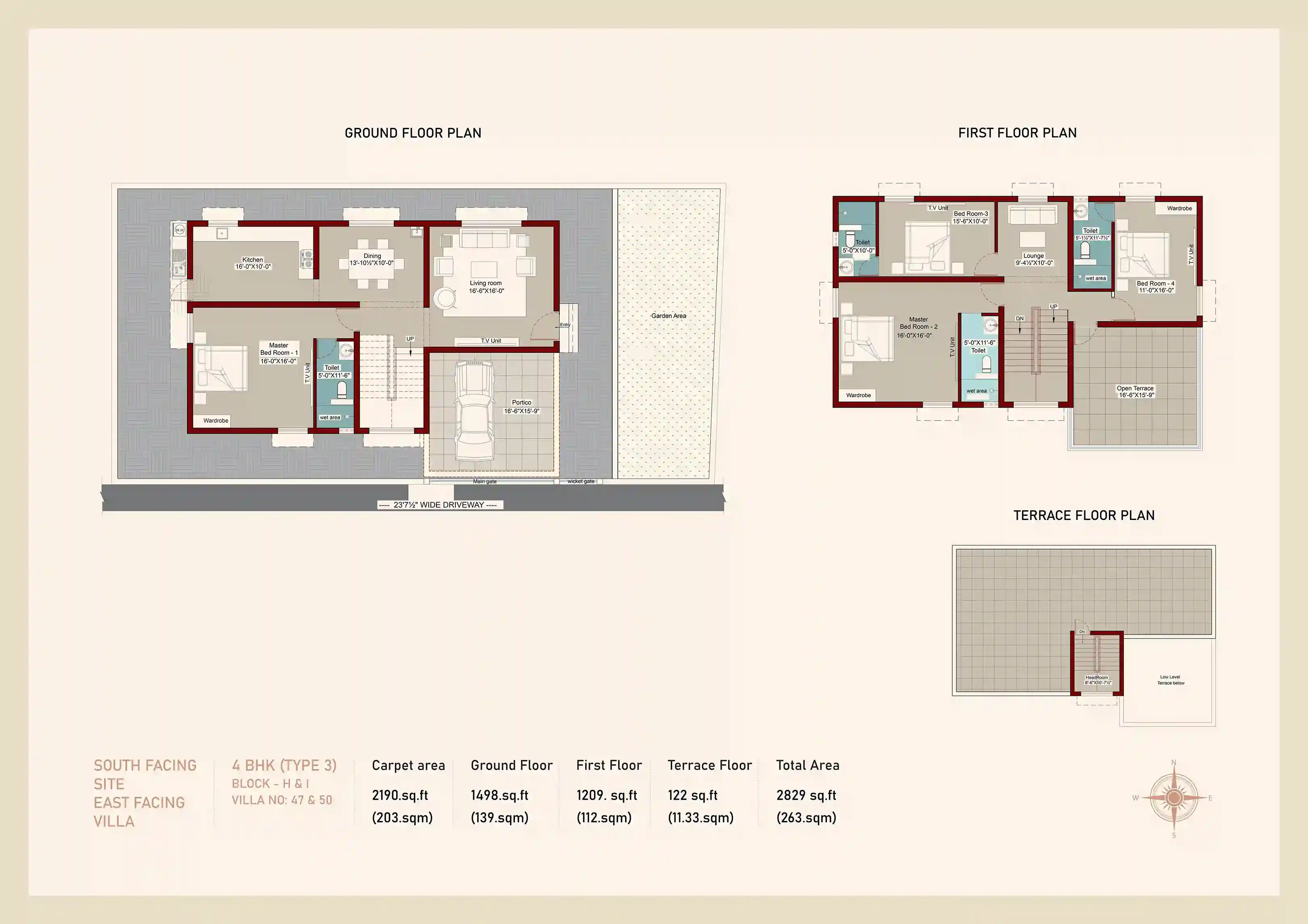 Elsria project villa interior layout