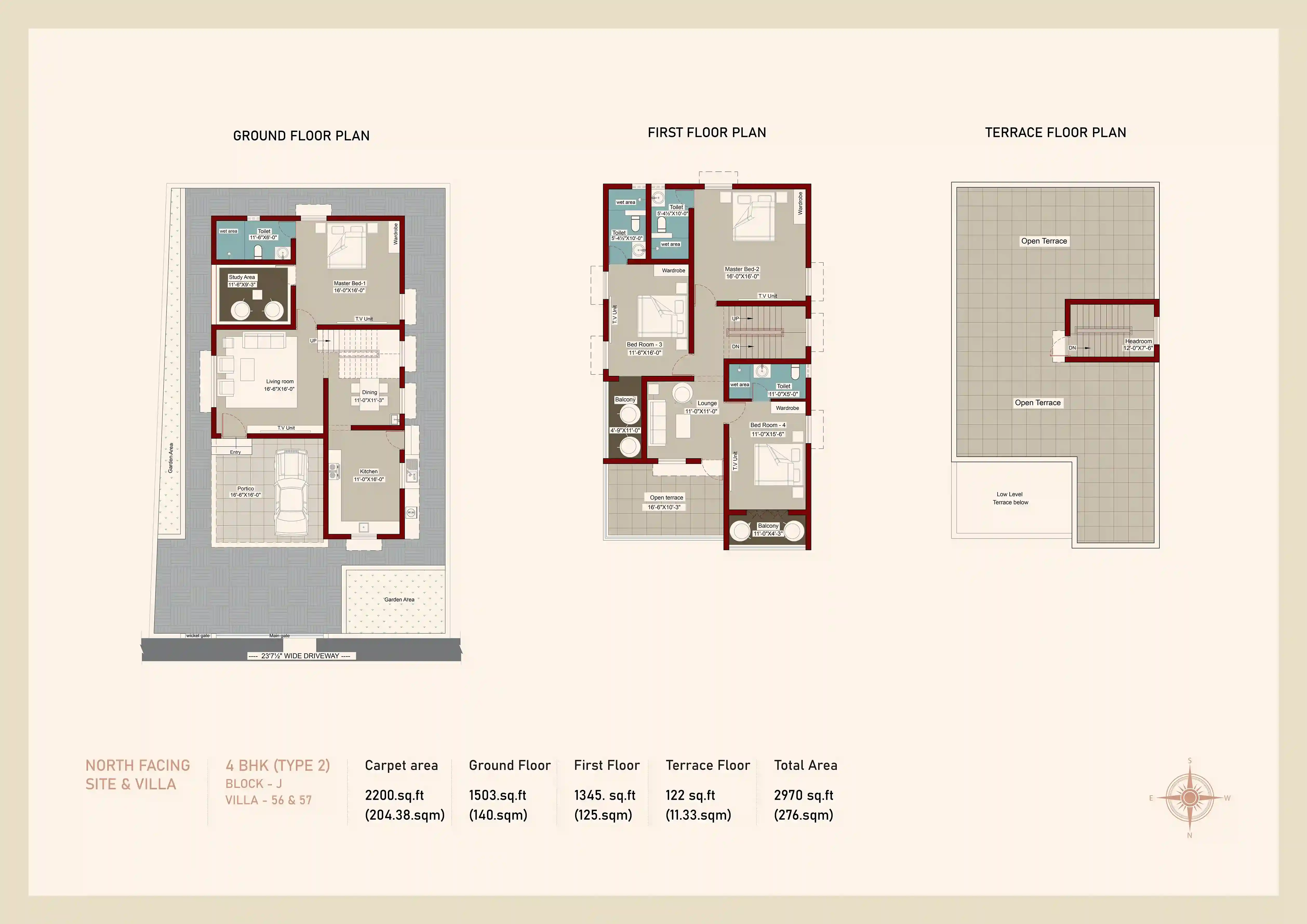 Elsria project villa architectural view