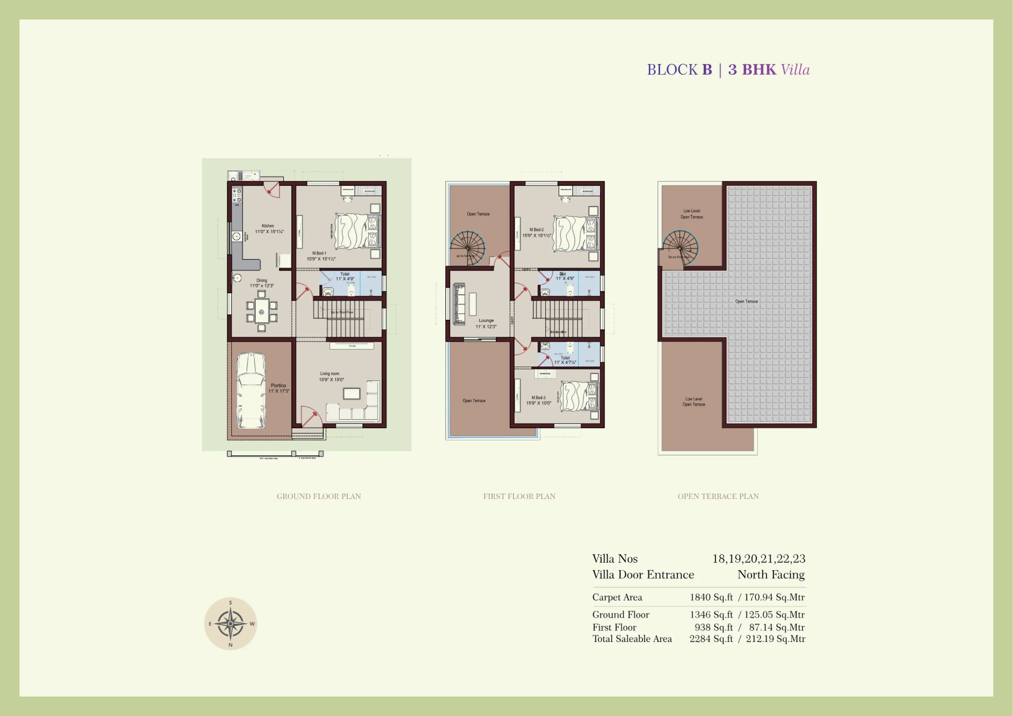 Leia Villas floor plan 4