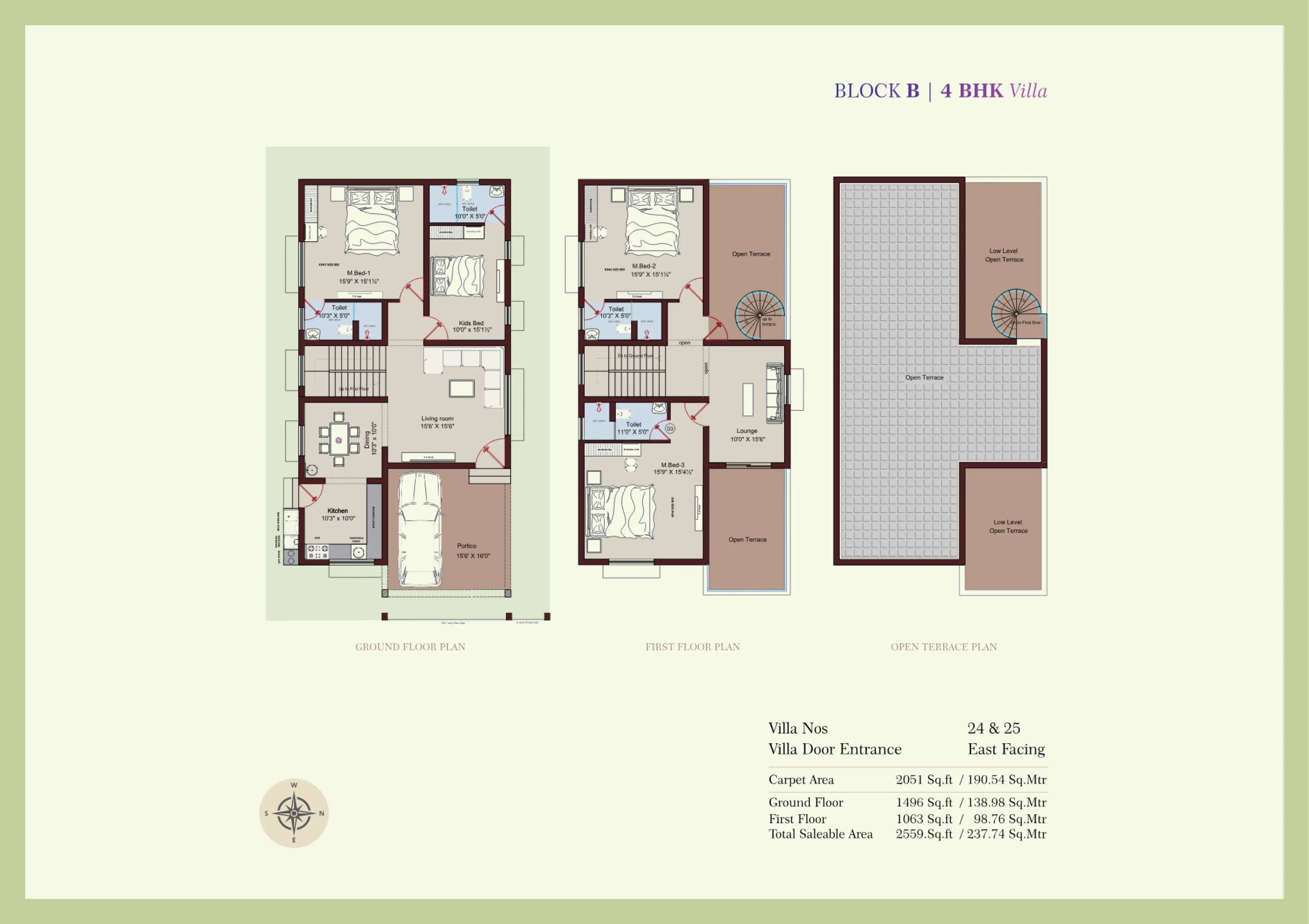 Leia Villas floor plan 5