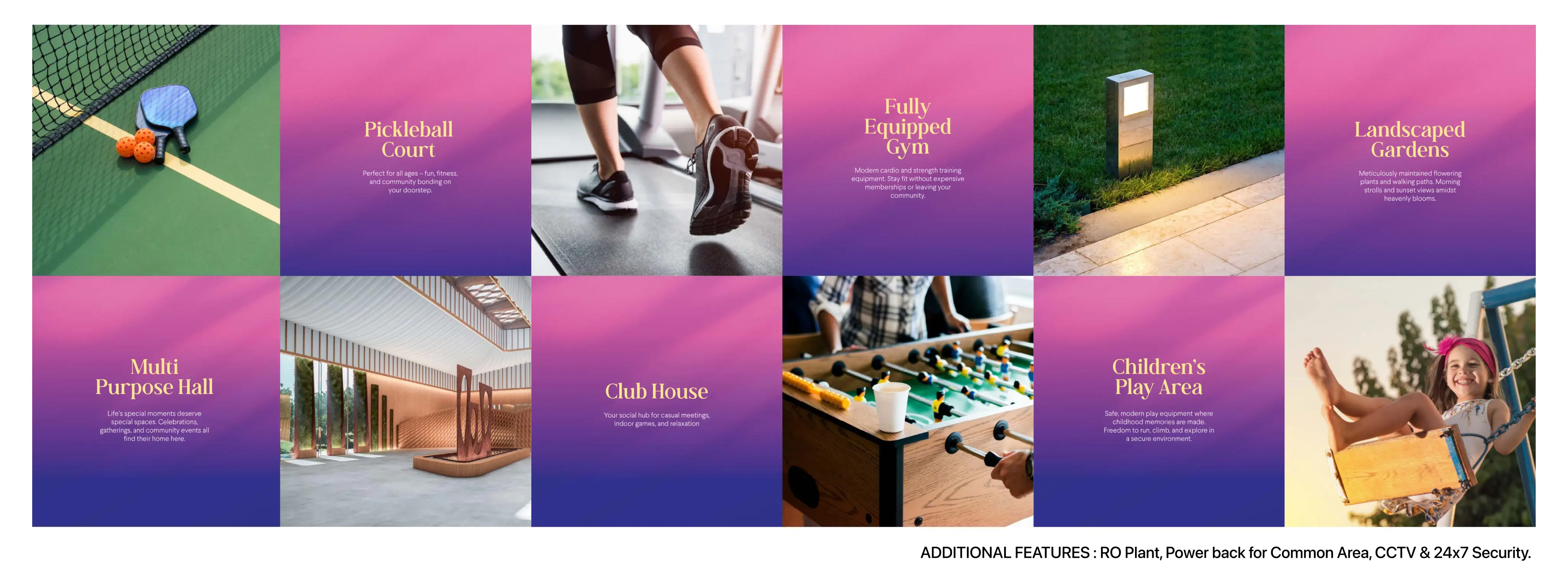 Leia Villas lifestyle amenities overview