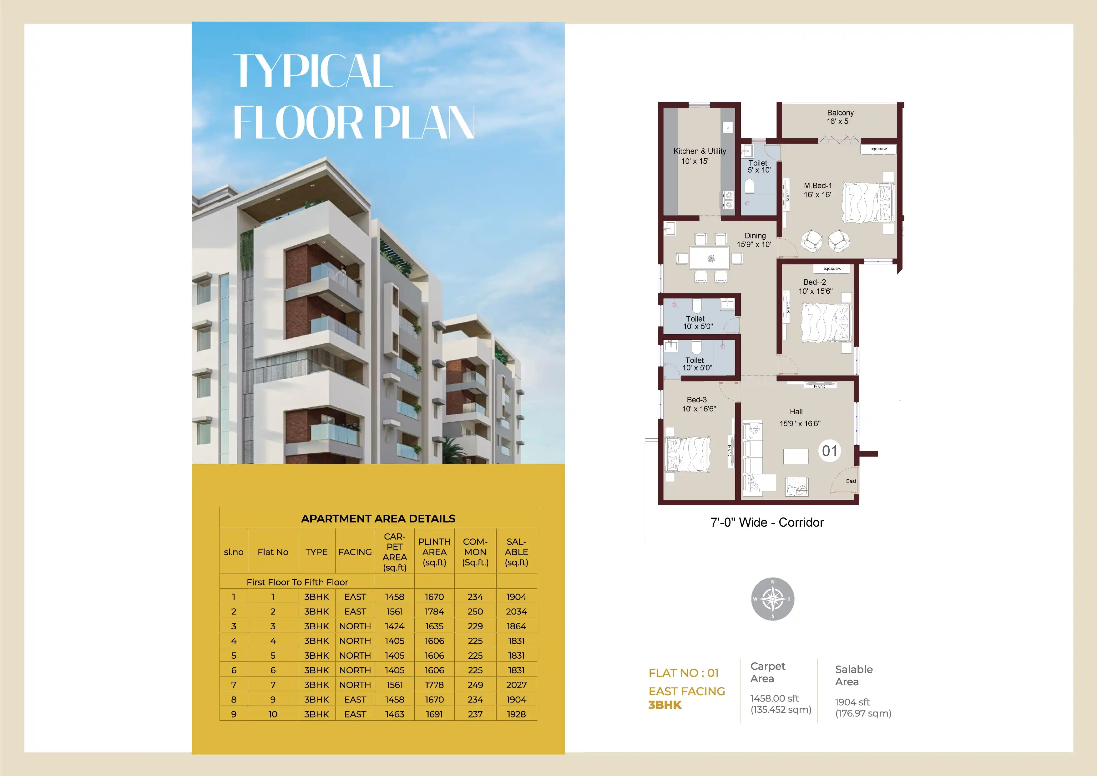 Nefeli project residential building view 10