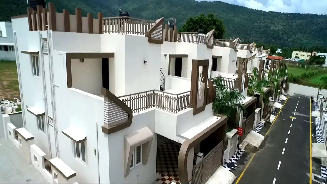 Luxury villa architectural model 12