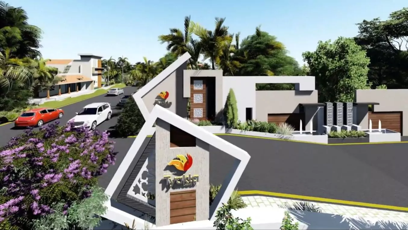 Contemporary villa design elevation 7